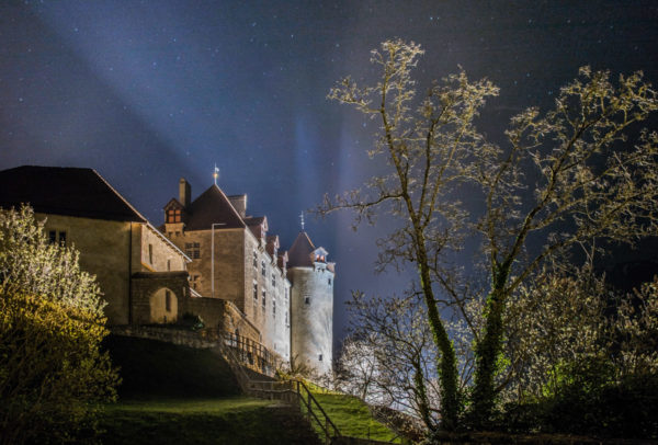 Château de Gruyères sous les étoiles